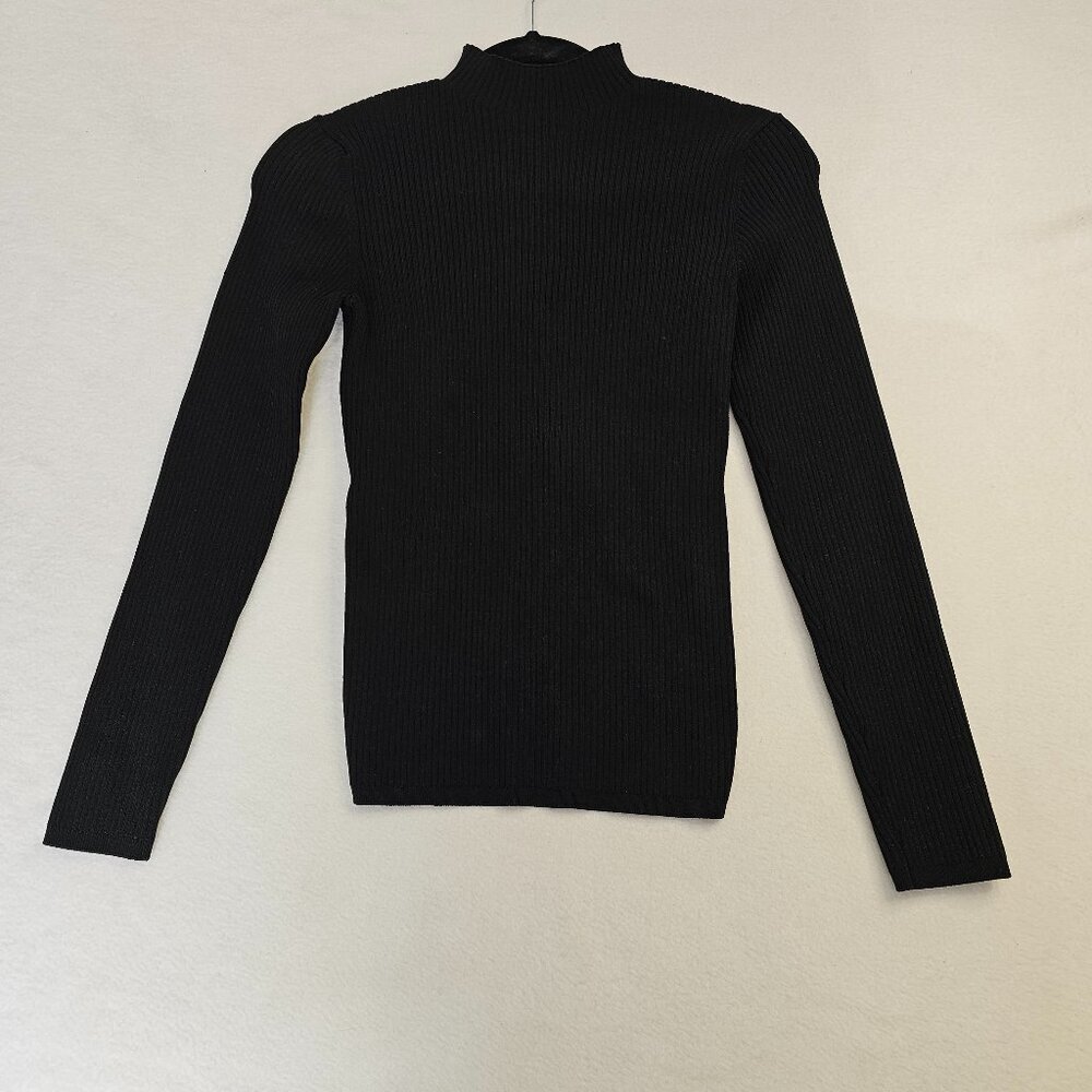 BABATON ribbed top size M lower half open back